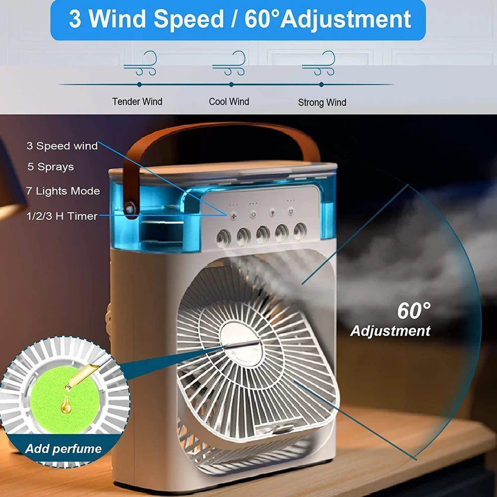 HomeWise Finds Plastic Portable Mini Air Cooler